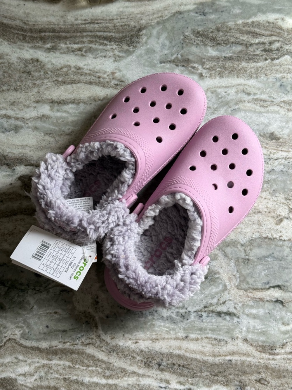 Crocs | Classic Fleece Lined Clog in Hydrangea
